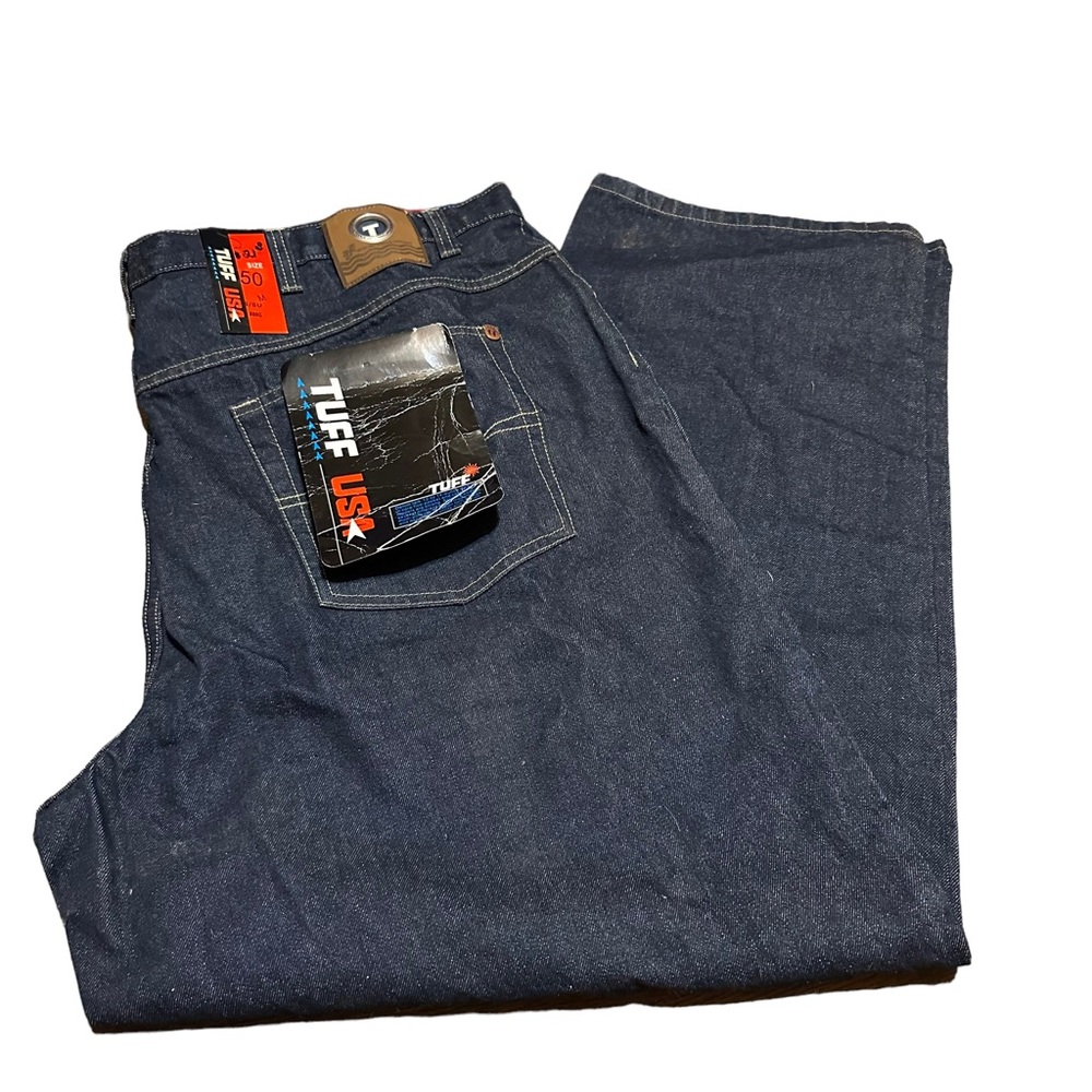 Tuff USA Mens 50x32” Blue Jeans